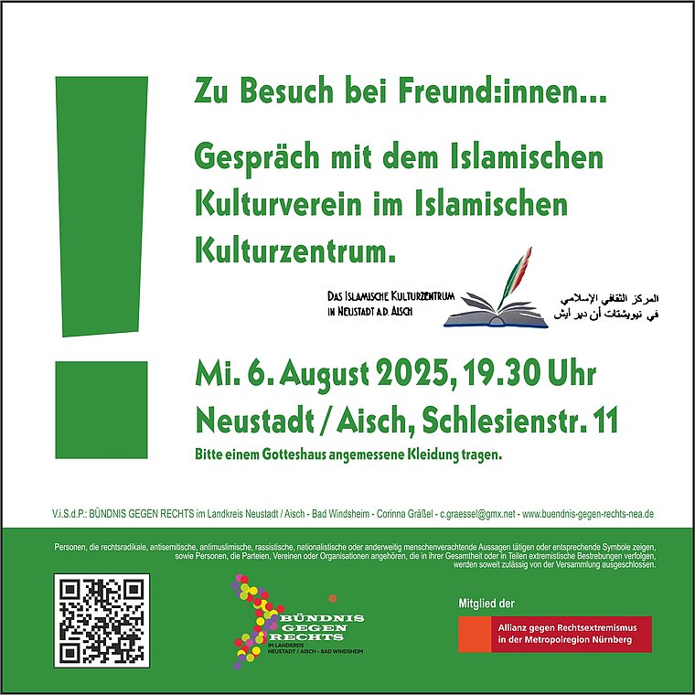 Zu Besuch bei Freund:innen...