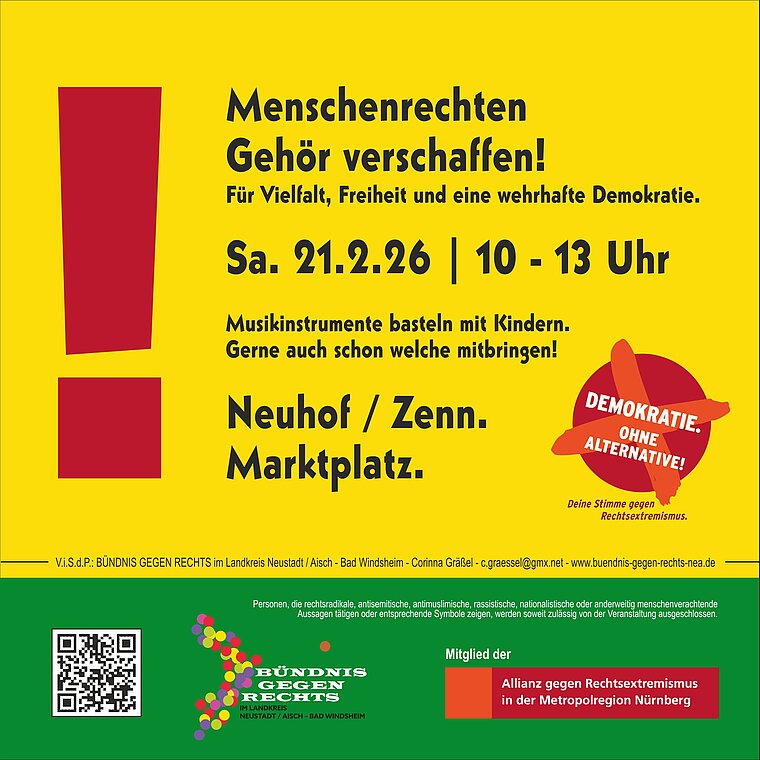 Gemeinsam aktiv für Demokratie und Vielfalt