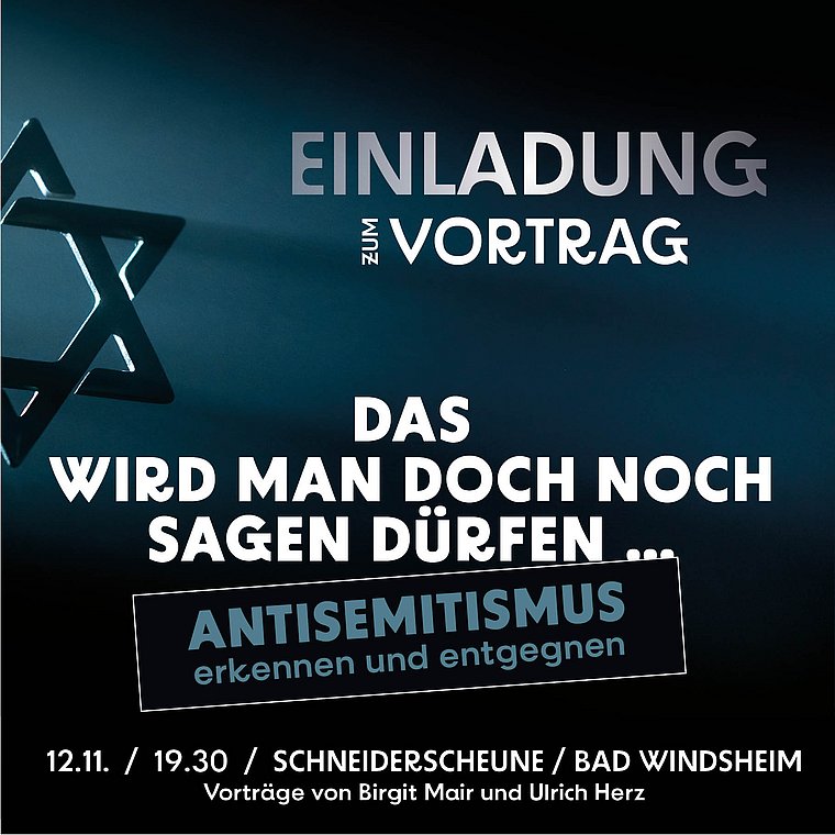 Einladung zum Vortrag